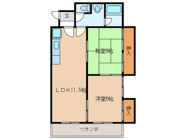 第三織田ビルの物件間取画像